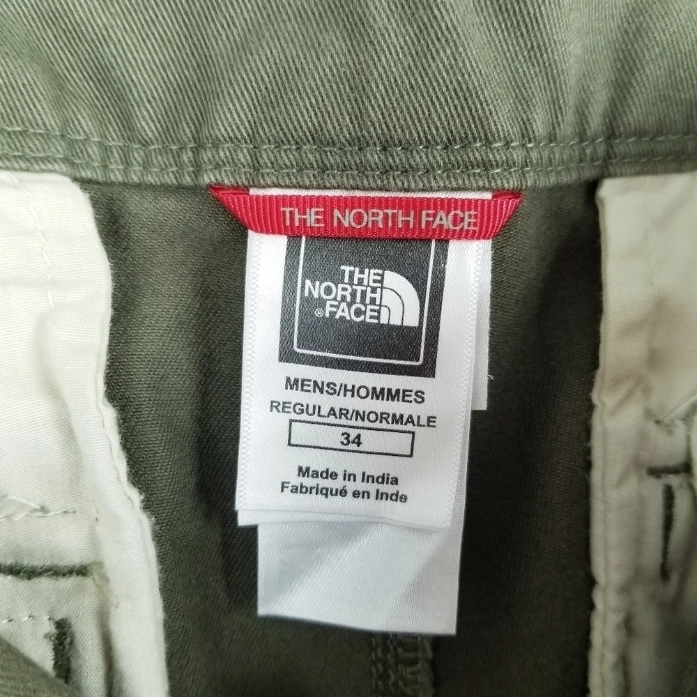 The North Face Army Green Cargo Shorts